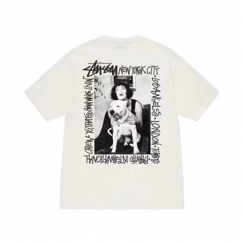 Stussy T-Shirts Casual Versatile Loose T-Shirts Couple
