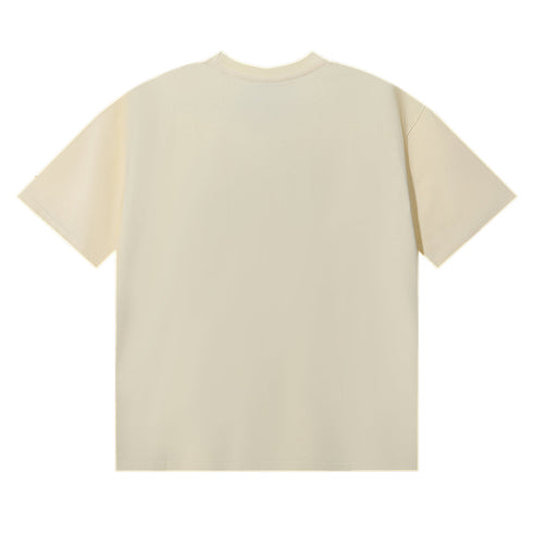 Godspeed T-shirts Skull Rose Printed Cotton Casual Short Sleeve Men and Women