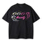 6Kull | Hip Hop Color Contrast Wings T-shirt