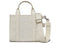 Marc Jacobs Monogram Printed Small Tote Bag Eggshell