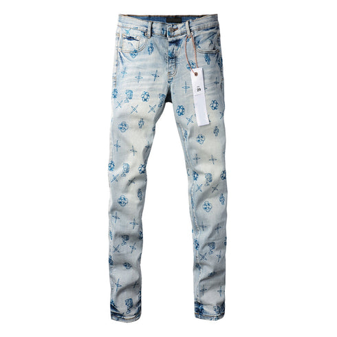 PURPLE Fashion Jeans 9063