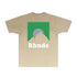 Rhude T-shirts Printed Trendy Pure Cotton