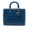 Lady Dior Bag Cannage Quilt Lambskin Large