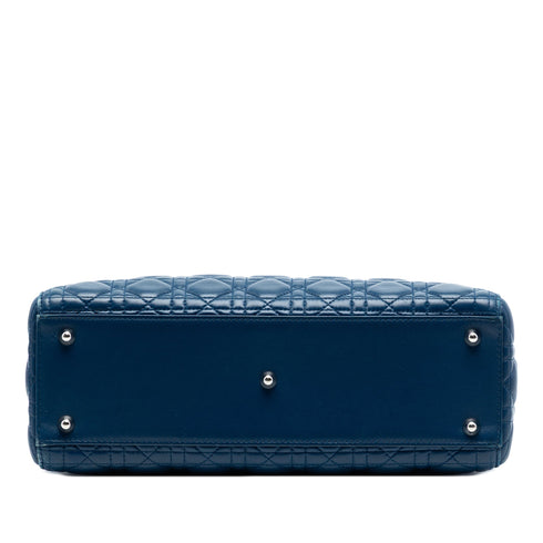 Lady Dior Bag Cannage Quilt Lambskin Large