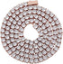 Diamond Prong Tennis Chain - Will Not Rust or Fade