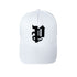 Purple Hat Mesh Stitching Embroidery PB002#