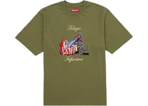 Supreme Monster S/S Top Light Olive