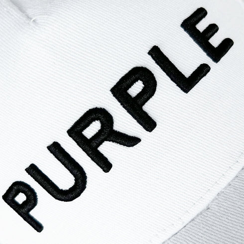 Purple Hat Mesh Stitching Embroidery PB003#