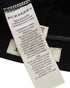 Women's Burberry Leather Side Panel Pants in Black Acetate