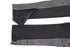 Women's Burberry Leather Side Panel Pants in Black Acetate