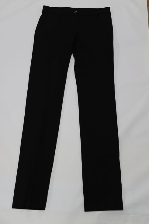Women's Burberry Contour Back Zip Pants in Viscose
