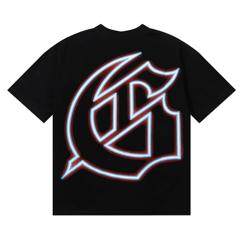 Godspeed T-shirts Driving Movie Skull Printing Cotton Casual Short Sleeves Men and Women