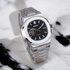 Seiko Mod Nautilus Open Heart | Black