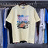 Rhude T-shirts Retro Racing Printed Cotton Casual Short Sleeve Men and Women