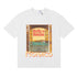 Rhude T-shirts Windowsill Seaview Printing Cotton Casual Short Sleeve Men and Women