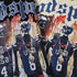 Godspeed T-shirts Basketball Dream Team Trident Print Cotton Casual Short Sleeve Men and Women