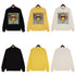 Palm Angels Sweatshirts Painted Mouth Logo Print Long Sleeve Crew Neck Sweater