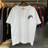 Rhude T-shirts Black Moon Print Loose Casual Short Sleeve Men and Women