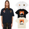 Rhude T-shirts Sunset Printing Cotton Casual Short Sleeve Men and Women