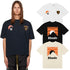 Rhude T-shirts Sunset Printing Cotton Casual Short Sleeve Men and Women