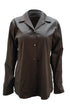 Women's Jil Sander Button-down Shirt in Black Cotton