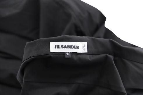 Women's Jil Sander Button-down Shirt in Black Cotton