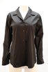 Women's Jil Sander Button-down Shirt in Black Cotton