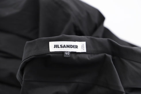 Women's Jil Sander Button-down Shirt in Black Cotton