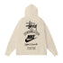 Stussy The Wide World Tribe Hoodie Fall/Winter Fleece Hooded Sweater