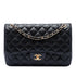 Classic Double Flap Bag Quilted Caviar Jumbo