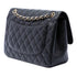 Classic Double Flap Bag Quilted Caviar Jumbo