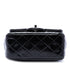 Square Classic Single Flap Bag Quilted Patent Mini