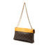 Pallas Chain Shoulder Bag Monogram Canvas and Calfskin