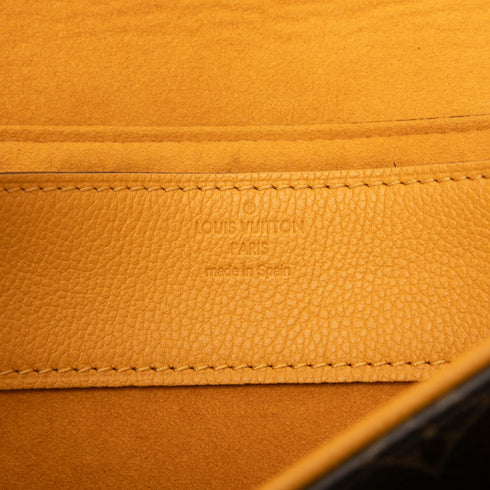 Pallas Chain Shoulder Bag Monogram Canvas and Calfskin