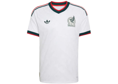adidas Mexico 26 Away Authentic Jersey White