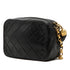 Vintage Front Pocket Camera Bag Quilted Leather Small