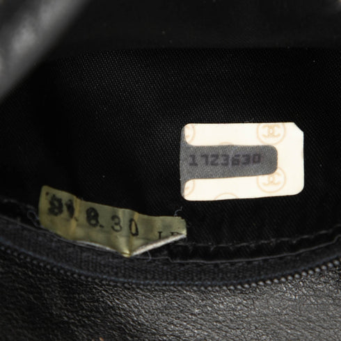 Vintage Front Pocket Camera Bag Quilted Leather Small