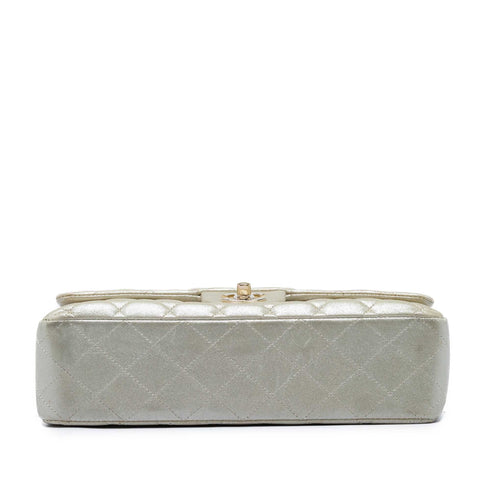 Classic Double Flap Bag Quilted Iridescent Calfskin Medium