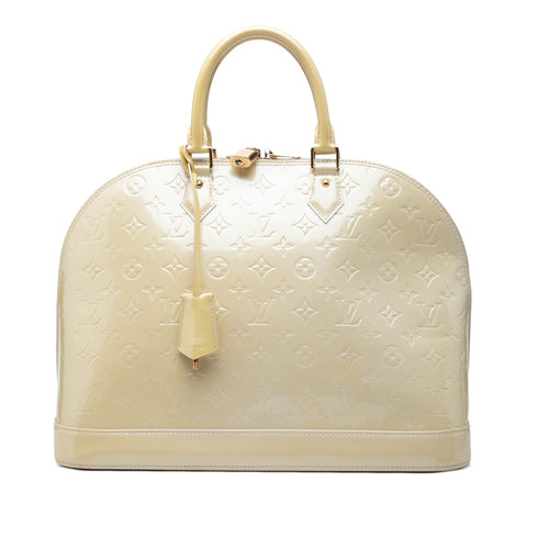 Alma Handbag Monogram Vernis GM