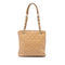 Petite Shopping Tote Quilted Caviar
