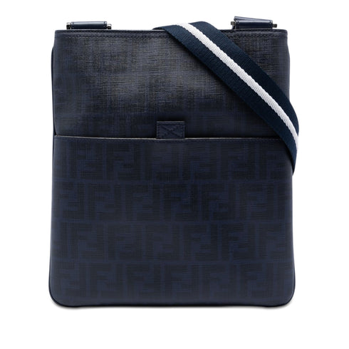 Front Pocket Messenger Bag Zucca Coated Canvas Medium