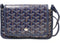Goyard Plumet Pouch Navy Blue