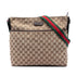Front Pocket Web Messenger GG Canvas Medium