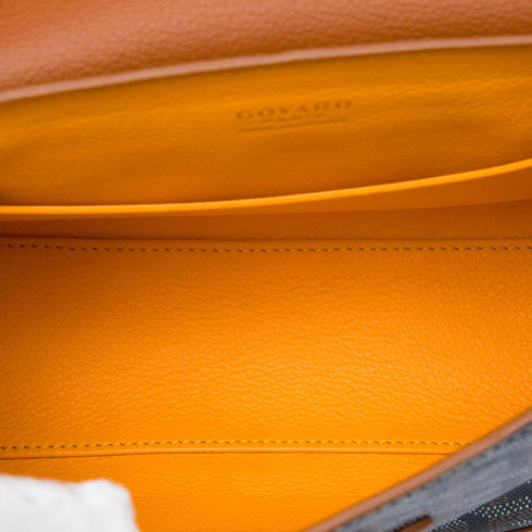 Saigon Top Handle Bag Coated Canvas with Leather Mini