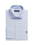 RALPH LAUREN Slim Fit Poplin Shirt Light Blue/White