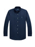 RALPH LAUREN Custom Fit Stretch Poplin Shirt Newport Navy