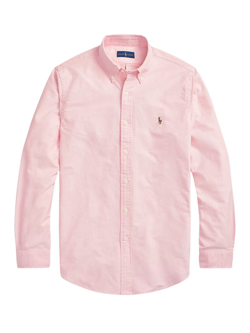 RALPH LAUREN Custom Fit Oxford Shirt Pink