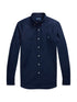 RALPH LAUREN Slim Fit Stretch Poplin Shirt Newport Navy