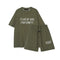 FW24 FRATERNITY T-Shirt / Shorts / Set - Turquoise