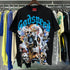 Godspeed T-shirts Skull Rose Printed Cotton Casual Short Sleeve Men and Women
